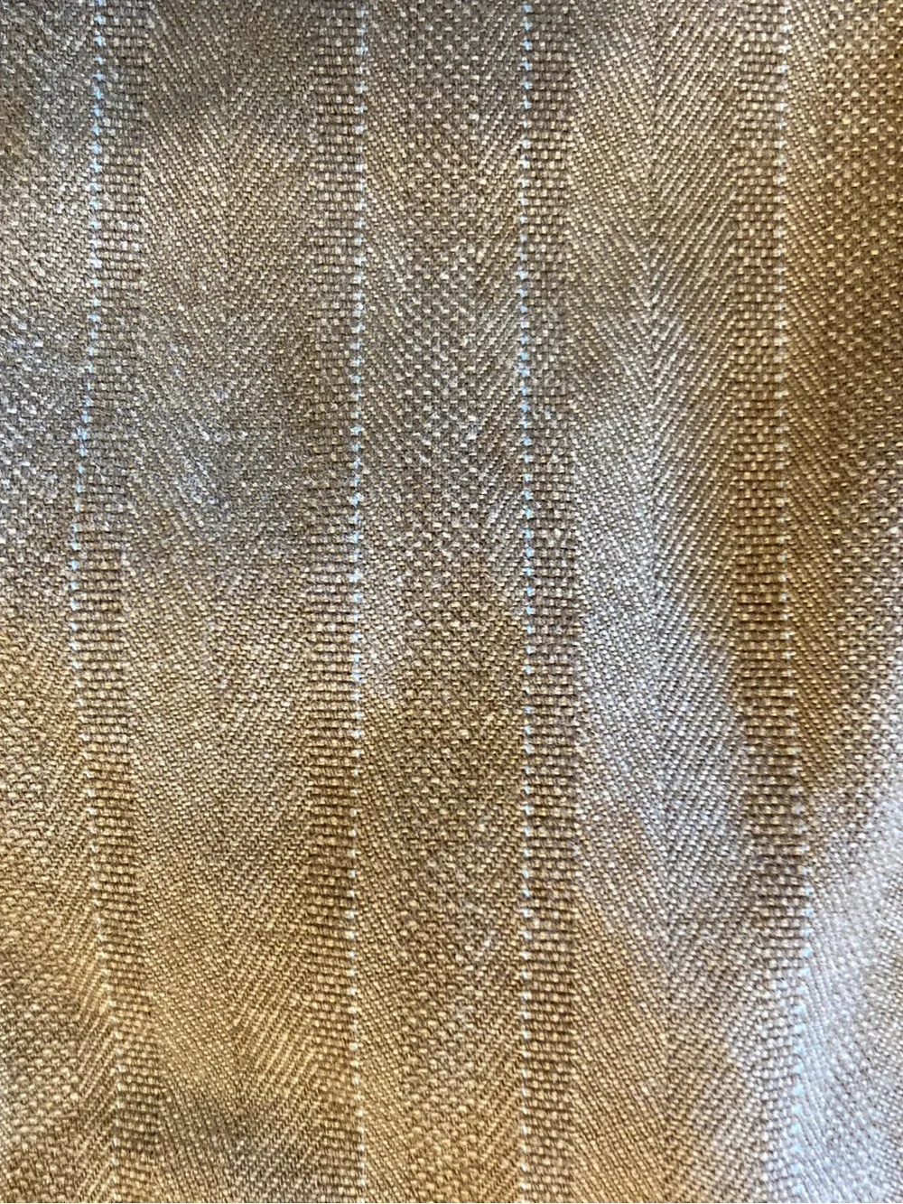 Silver Tab Men's Brown Pinstripe Chino Shorts